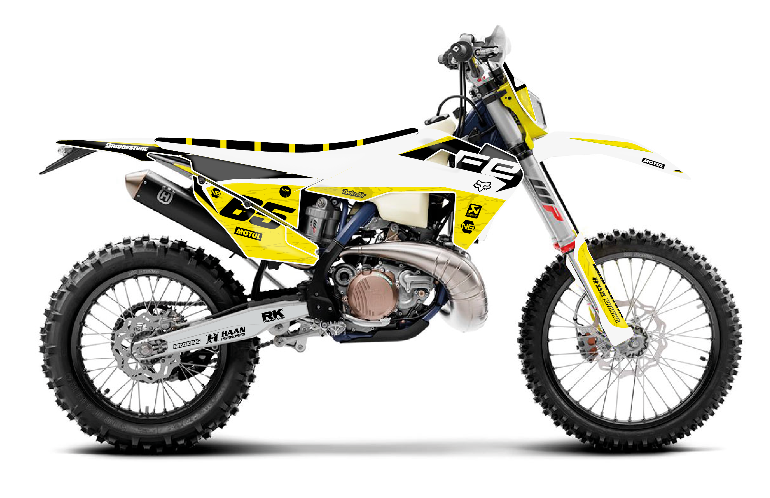 kit déco husvarna te fe 125 250 350 300 450 501 2020 2021 2022 2023 enduro ng marble séries 2023 decals stickers graphics autocollant montage 2_Plan de travail 1