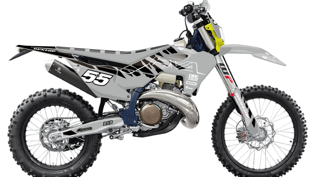 kit déco 125 250 300 350 450 501 te fe husqvarna 2024 2025 enduro ng halfback decals stickers graphics autocollant adhesifs montage_Plan de travail 1