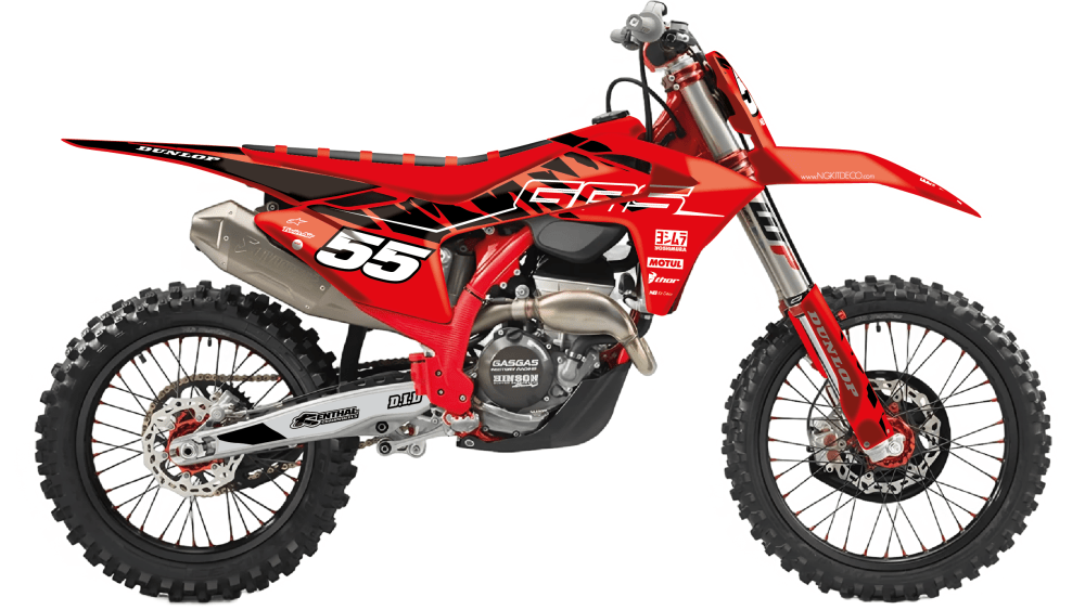 kit déco 125 250 350 450 mc mcf 2024 2025 gasgas motocross ng halfback mx decals stickers graphics autocollant adhesifs montage_Plan de travail 1