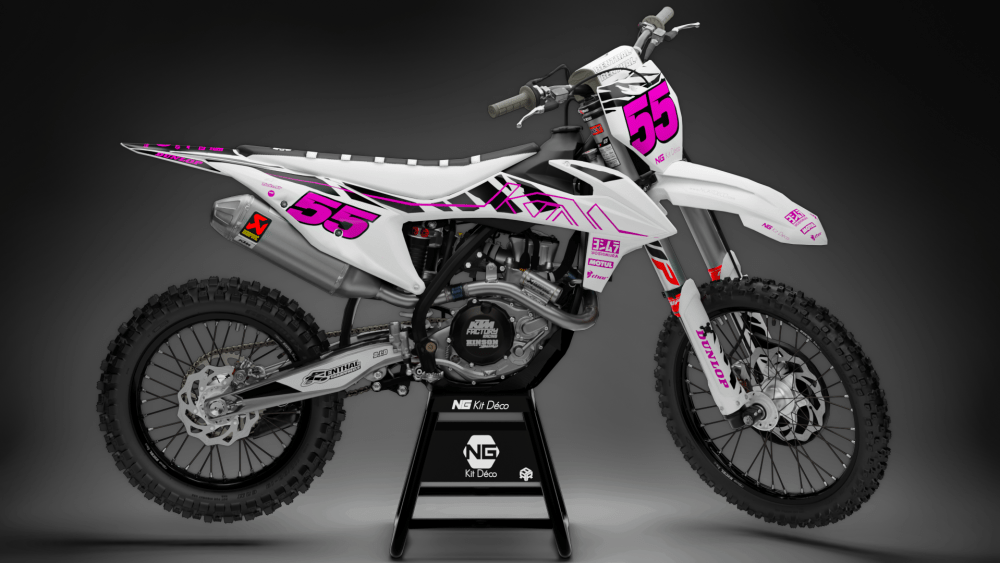 kit déco motocross ktm sx sxf 125 250 350 450 2019 2020 2021 2022 ng halfback 2 decals stickers graphics autocollant