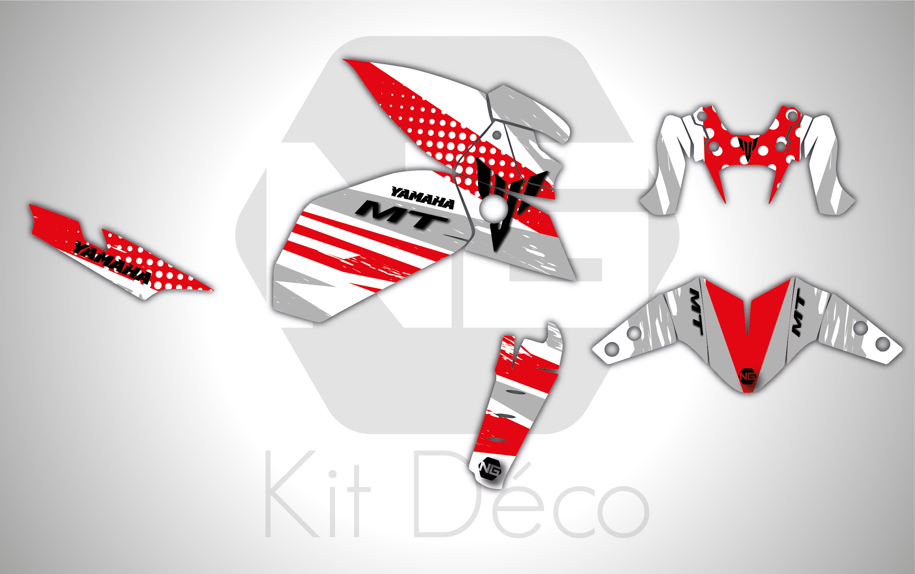 yamaha mt-09 mt 09 2021 2022 ng kit déco aon séries 2023 decals moto stickers graphics autocollant rouge_Plan de travail 1