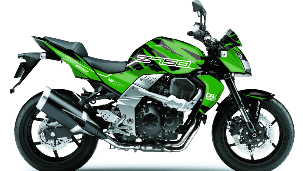 kit déco moto route kawasaki z750 z-750 z 750 ng kit déco halfback 2022 decals stickers graphics autocollant montage_Plan de travail 1