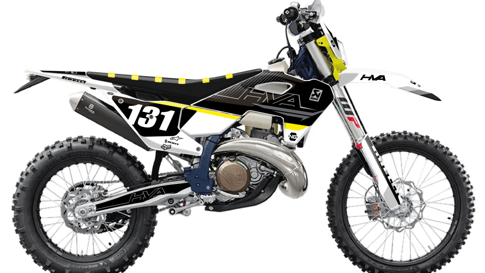 kit déco 125 250 300 350 450 501 te fe husqvarna 2024 2025 enduro ng strat decals stickers graphics autocollant adhesifs montage_Plan de travail 1