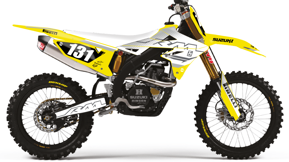 kit déco 250 450 rmz suzuki ng kit déco strat séries 2023 2 decals mx stickers graphics autocollant montage_Plan de travail 1