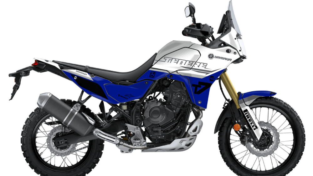kit déco 700 tenere 2025 2026 t7 yamaha trail ng start series 2 decals stickers graphics autocollant adhesifs visuel_Plan de travail 1