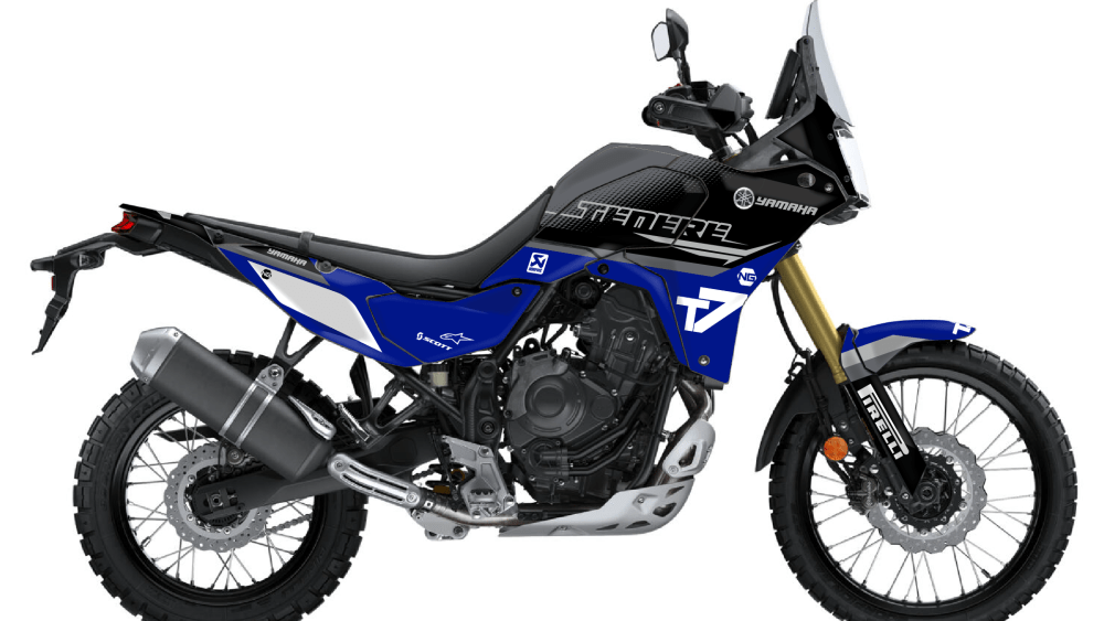 kit déco 700 tenere 2025 2026 t7 yamaha trail ng start series decals stickers graphics autocollant adhesifs visuel_Plan de travail 1