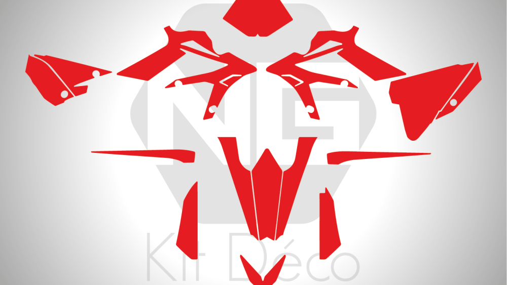 Gabarit / Template BETA 250 / 300 XTRAINER 2016 -> 2020