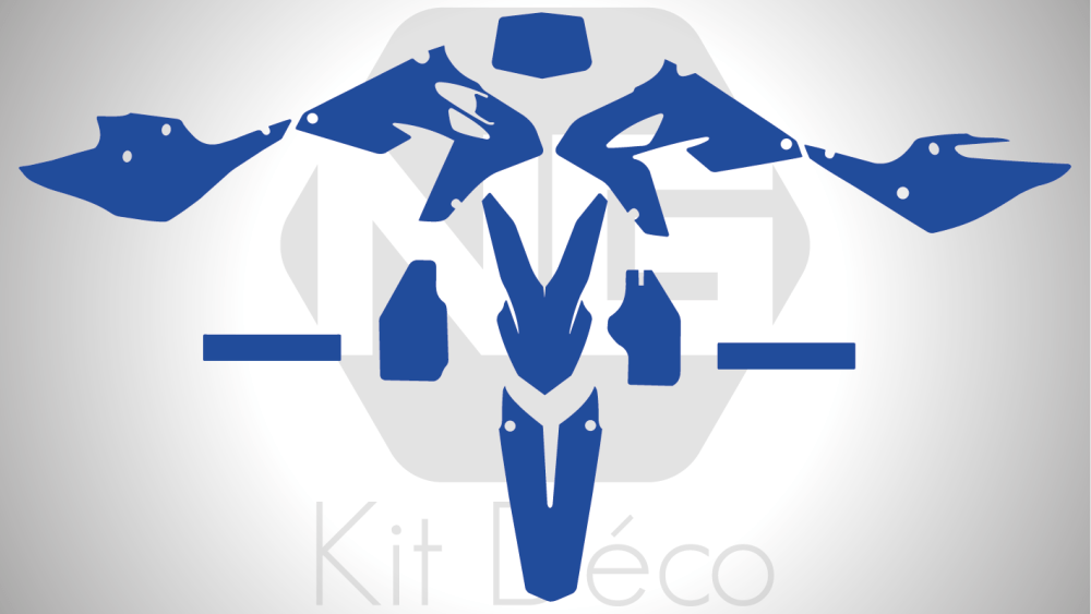 Gabarit / Template BMW G450X 2009 -> 2011