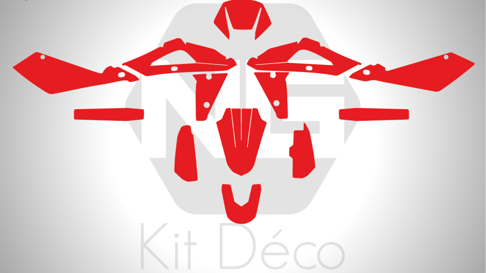 Gabarit / Template HUSQVARNA SM SMR 450 / 510 2005 -> 2007