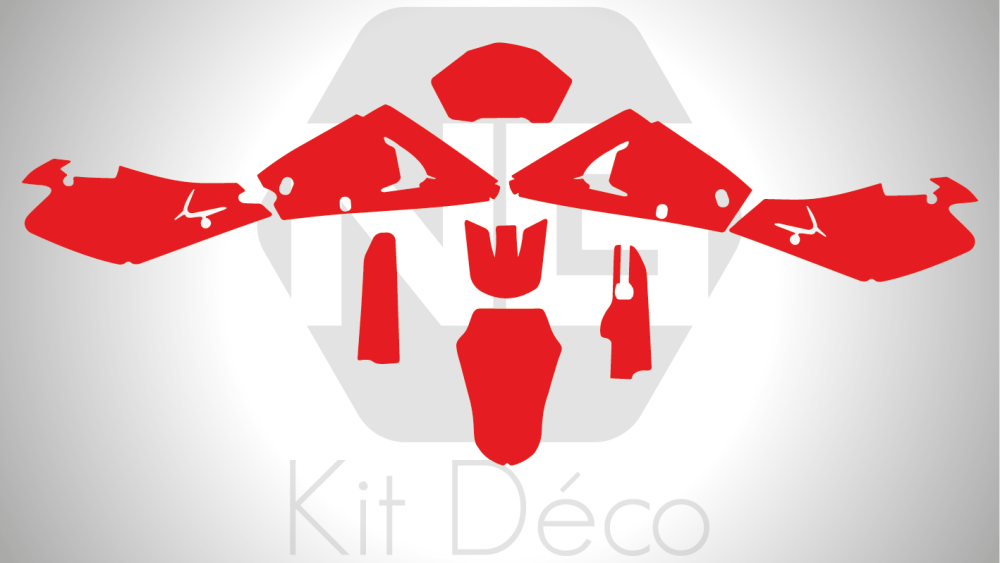 gabarit template husqvarna te 250 450 2002 2003 2004