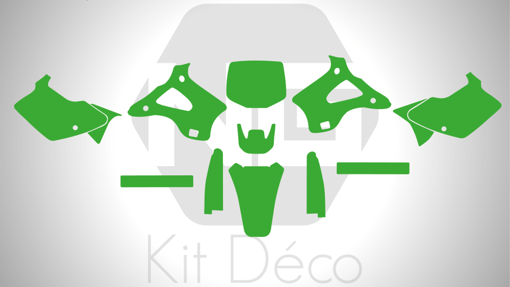 Gabarit / Template KAWASAKI 125 / 250 KX 1994 -> 1998