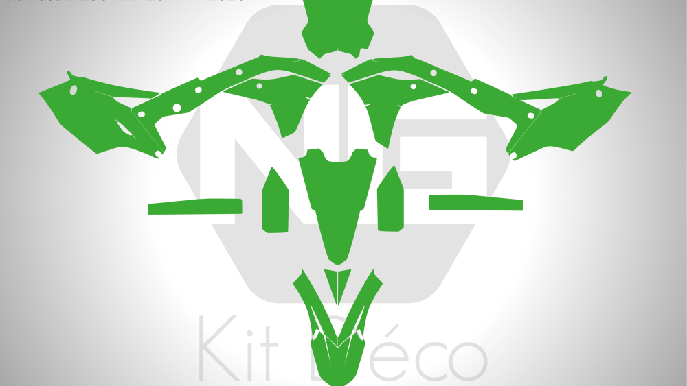 gabarit template kawasaki 250 kxf 2017 2018 2019 2020 motocross mx vector