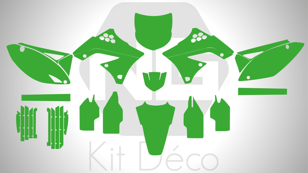 gabarit template kawasaki 450 kxf 2009 2010 2011 motocross mx vector