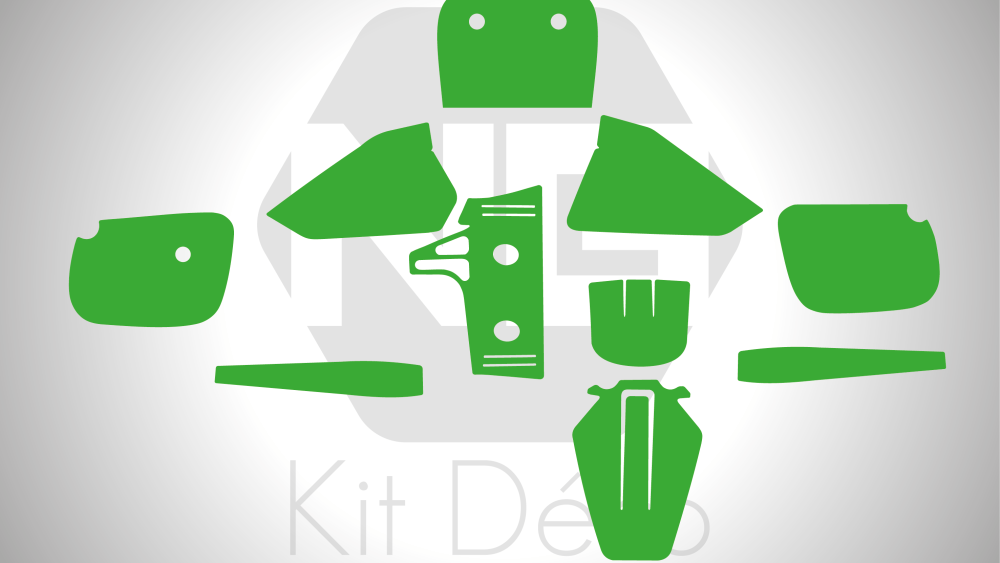 gabarit template kawasaki 60 kx motocross ng