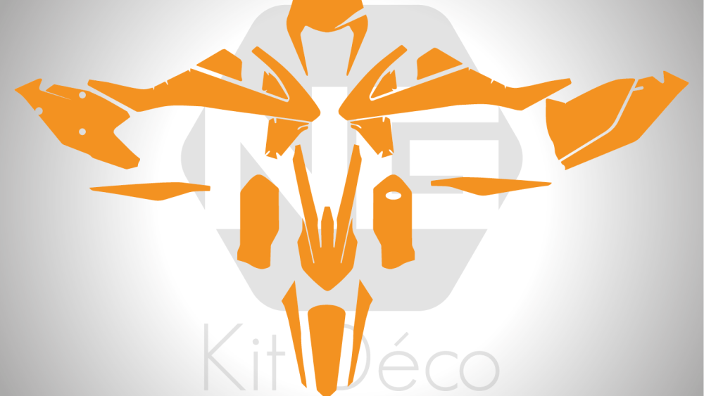 gabarit template ktm 125 250 300 350 450 500 exc excf tpi xcw 2017 2018 2019 enduro vector