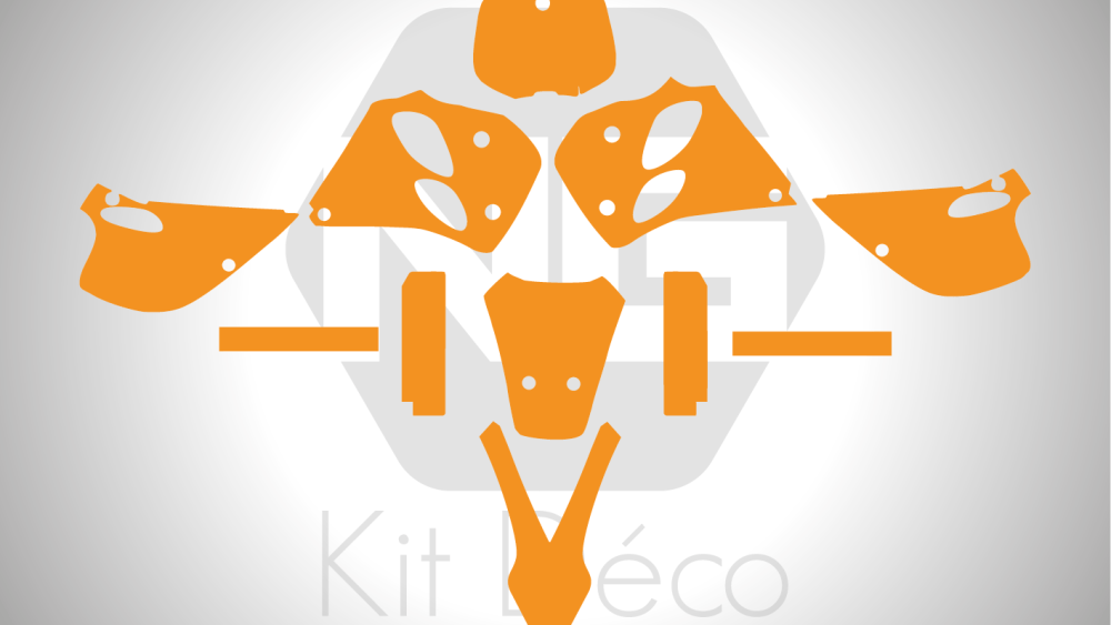 gabarit template ktm sx sxf 125 250 350 450 1993 1994 1995 1996 1997 motocross mx vector