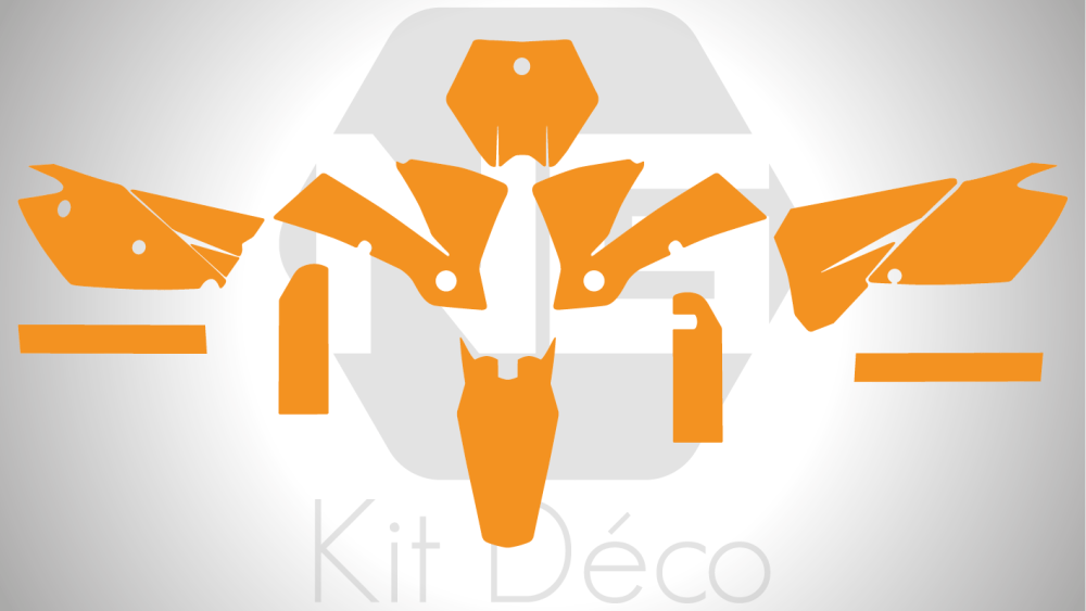 gabarit template ktm sx sxf 125 250 350 450 2003 2004 motocross mx vector