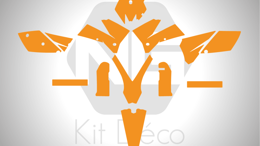 Gabarit / Template KTM 125 250 350 450 SX / SXF 2005 -> 2006