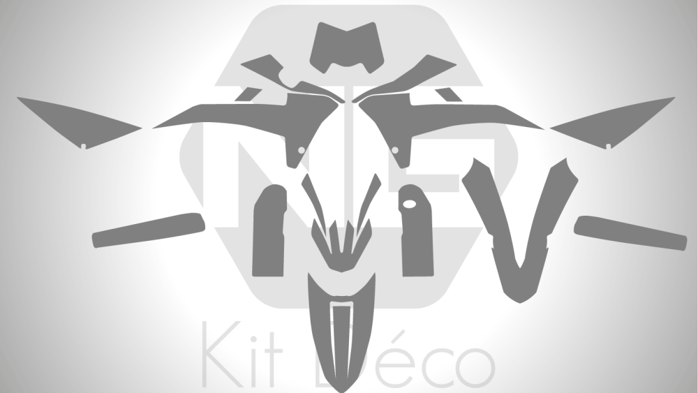 gabarit template motocross fantic 125 250 xef trail 2021 2022 ng vectoriel fichier_Plan de travail 1