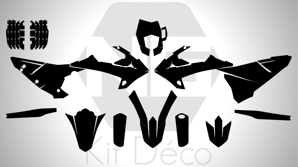 gabarit template rieju 200 250 300 mr pro ranger racing 2021 2022 2023 enduro vector_Plan de travail 1