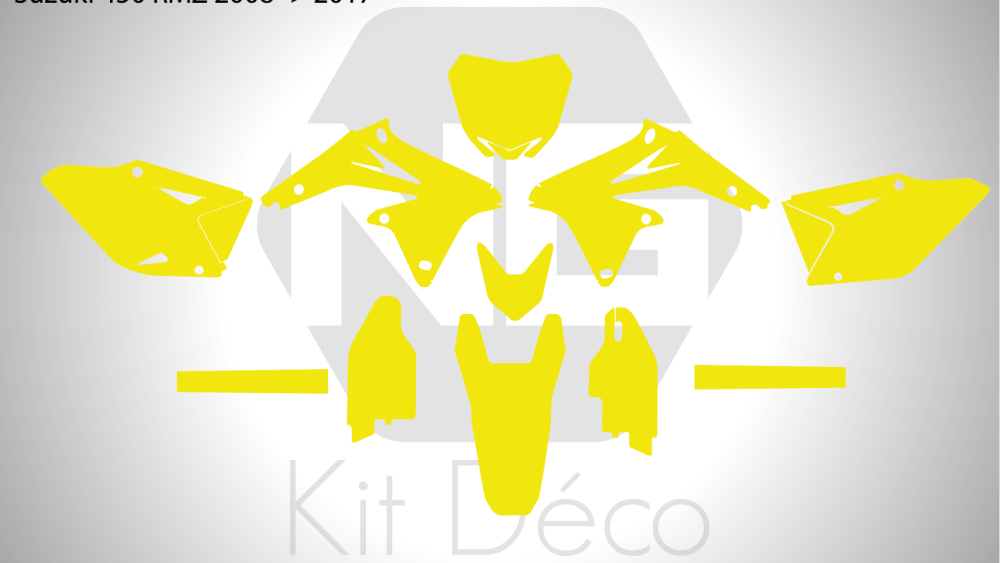 gabarit template suzuki 450 rmz 2008 2009 2010 2011 2012 2013 2014 2015 2016 2017 polisport restyle motocross mx vector_Plan de travail 1