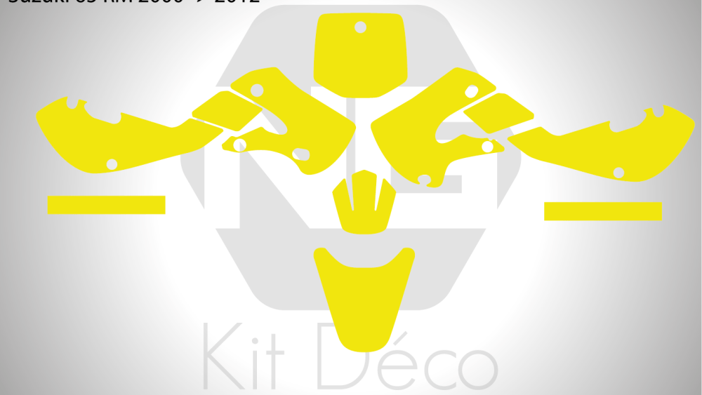 gabarit template suzuki 65 rm 2000 2012 motocross mx vector_Plan de travail 1