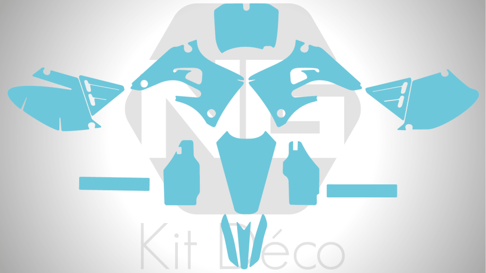 gabarit template tm racing 125 250 300 400 mx 2004 2005 2006 2007 motocross vector