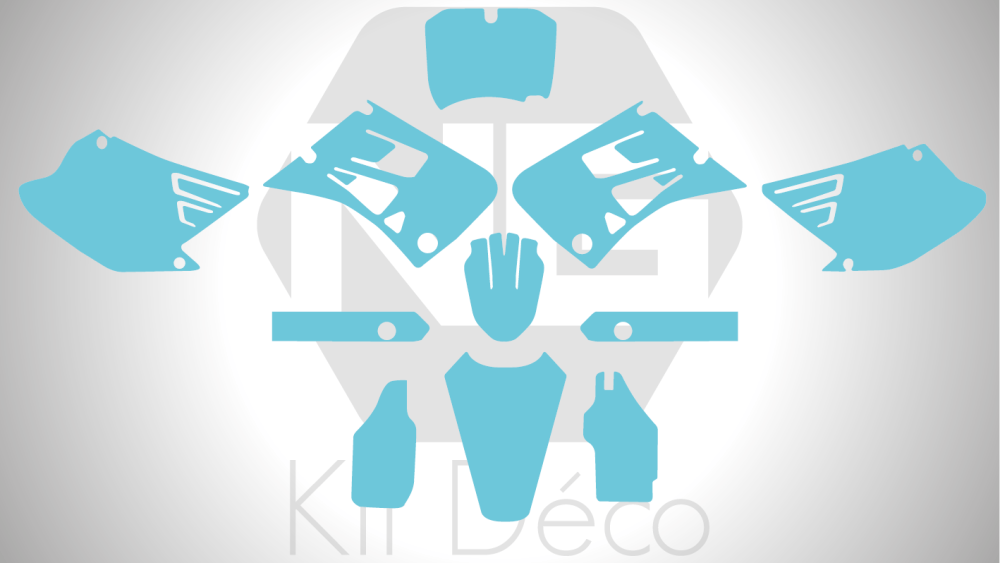 Gabarit / Template TM Racing 125 / 250 / 300 MX 2000 -> 2003