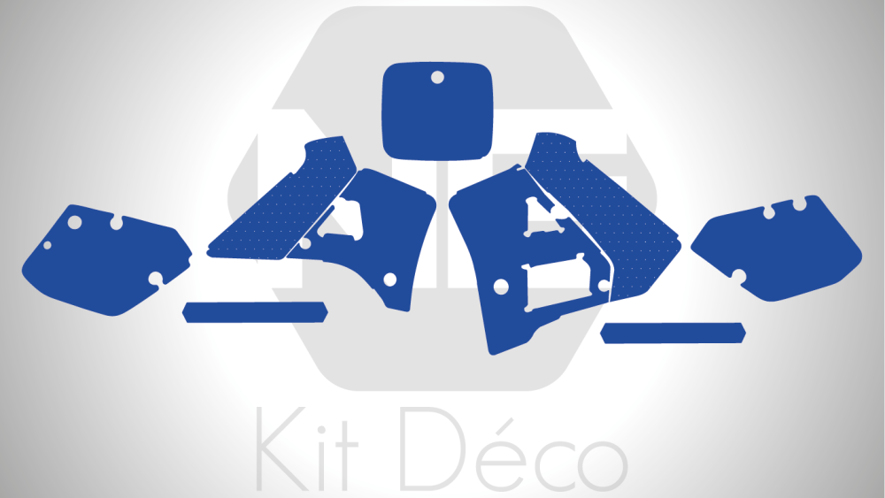 Gabarit / Template YAMAHA 125 / 250 YZ 1989 -> 1990