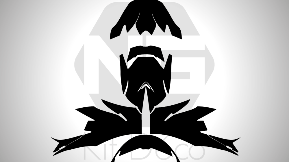 gabarit template casque helmet bell moto 9 ng vectoriel fichier_Plan de travail 1