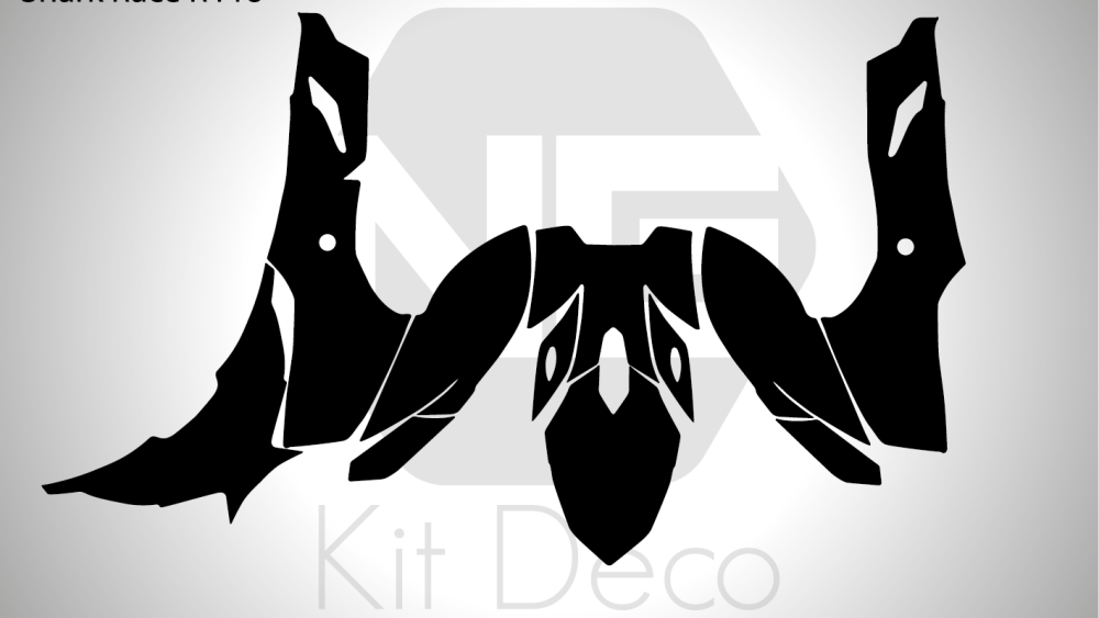 gabarit template casque helmet shark race r pro ng vectoriel fichier_Plan de travail 1