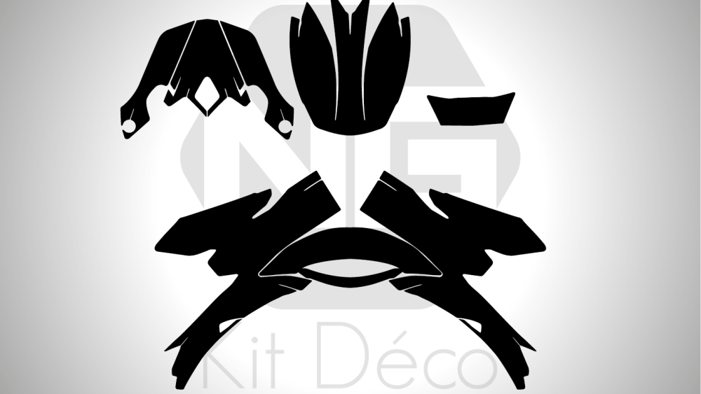 gabarit template casque helmet shoei vfx w ng vectoriel fichier_Plan de travail 1