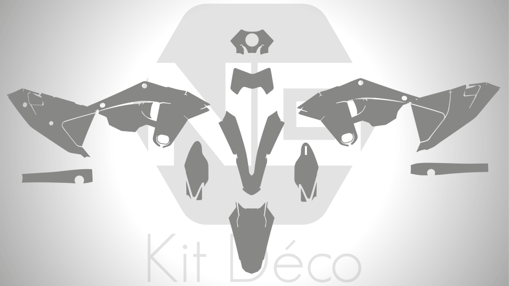 gabarit template fantic 125 250 xe 2023 ng vector fichier_Plan de travail 1