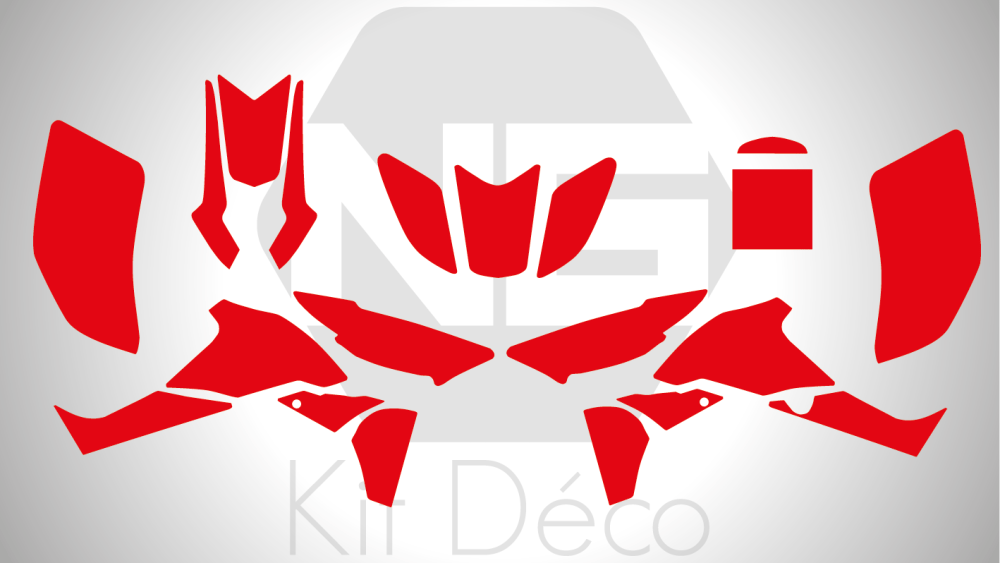 gabarit template honda 450 trx ng quad atv vectoriel_Plan de travail 1