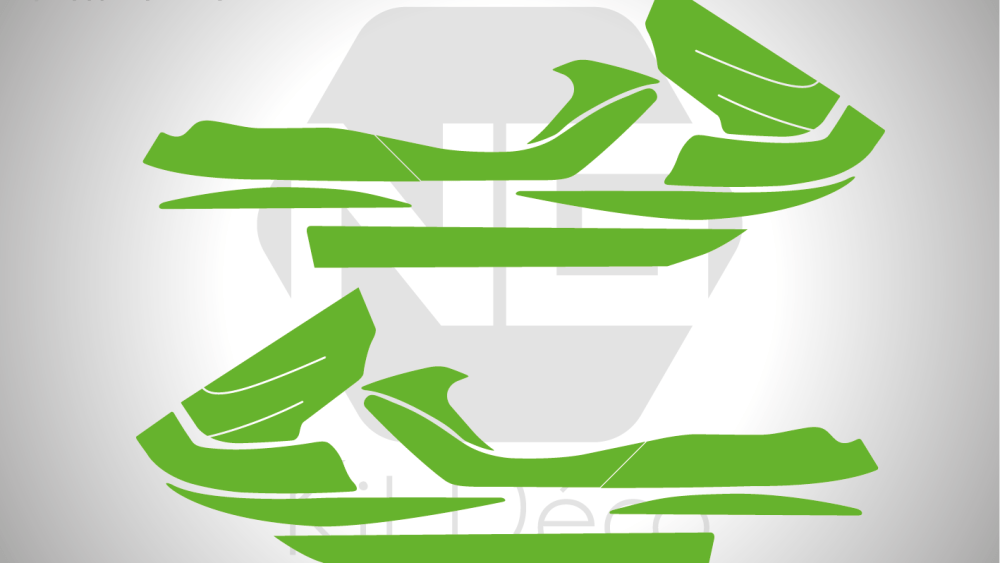 Gabarit / Template Kawasaki STX 15 F