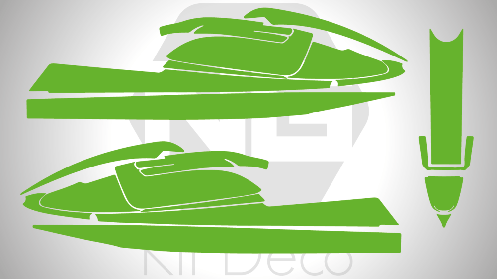 gabarit template jet ski kawasaki sx 750 ng vectoriel_Plan de travail 1