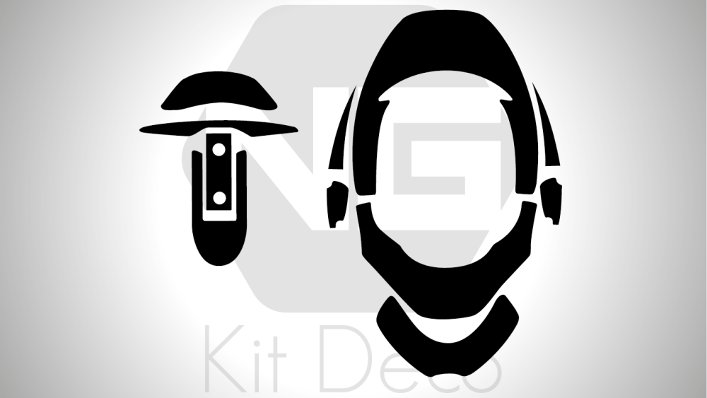 gabarit template neck brace leatt brace club sport 1 ng vectoriel fichier_Plan de travail 1