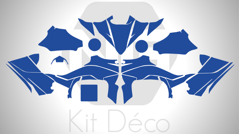 Gabarit / Template YAMAHA 450 YFZ-R 2014 -> 2023