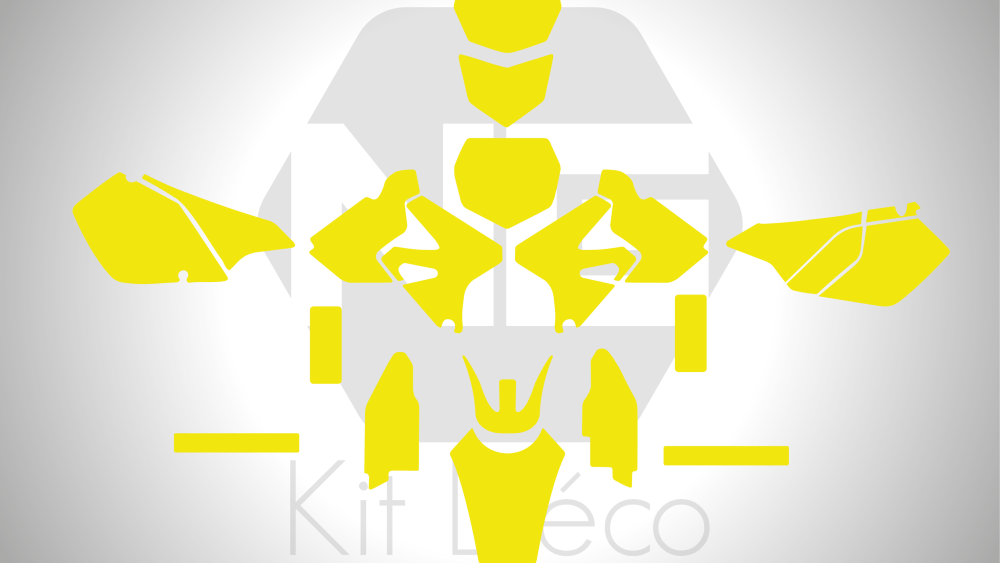 Gabarit / Template SUZUKI 400 DRZ 2000 -> 2012