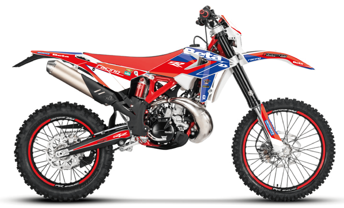 SCAR Tire Axe Avant Pour BETA RR/Xtrainer 125-480 2012-2022 - Rouge - Usiné CNC
