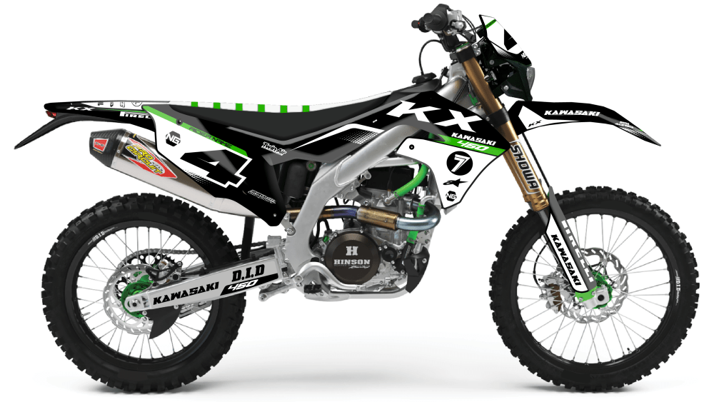 kit déco kawasaki enduro 250 450 kxf x 2019 2020 2021 2022 2023 ng vibes decals stickers graphic autocollant grafico montage-01
