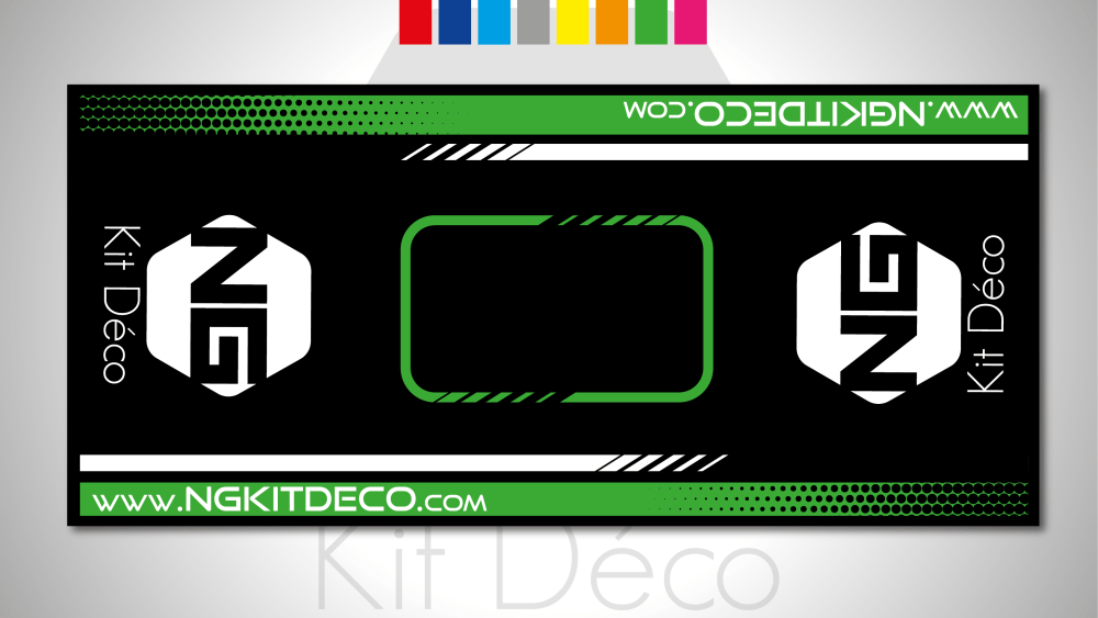 tapis de sol moto motocross quad ssv ng spike ng kit déco carpet 95 x 200 vert_Plan de travail 1