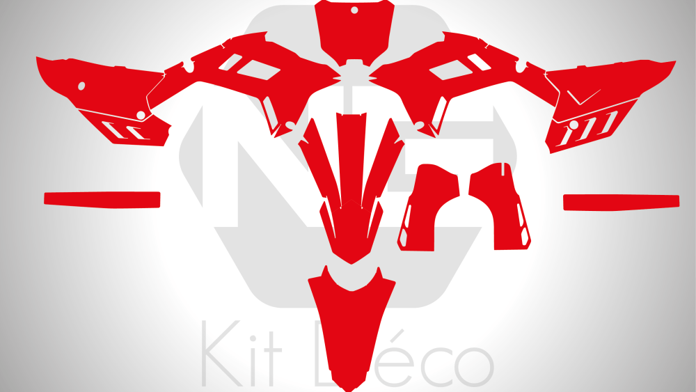 gabarit template honda 250 450 crf 2021 2022 2023 2024 rtech revolution motocross ng vectoriel_Plan de travail 1