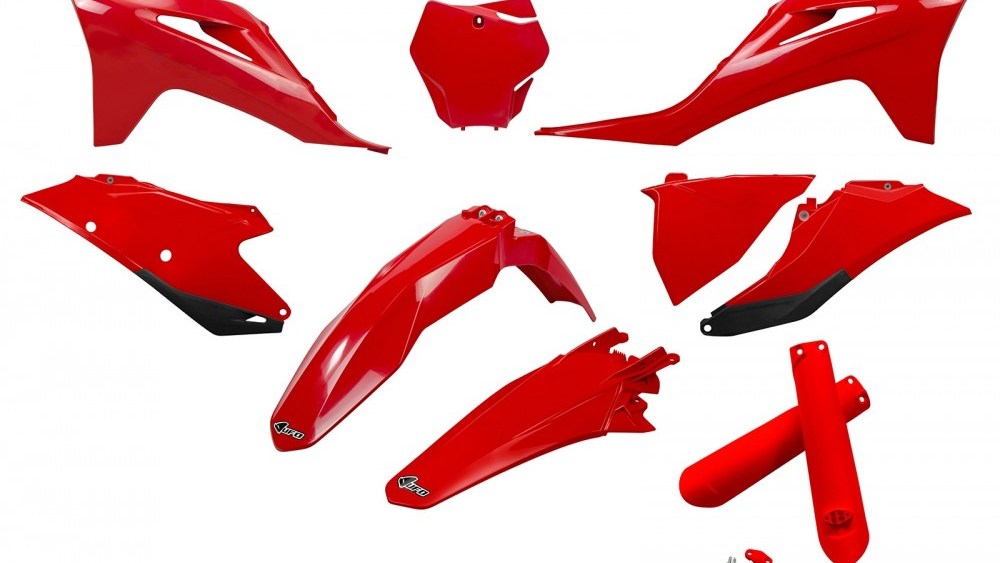 full kit plastique gasgas 125 250 350 450 mc mcf 2021 2022 2023 rouge kit plast