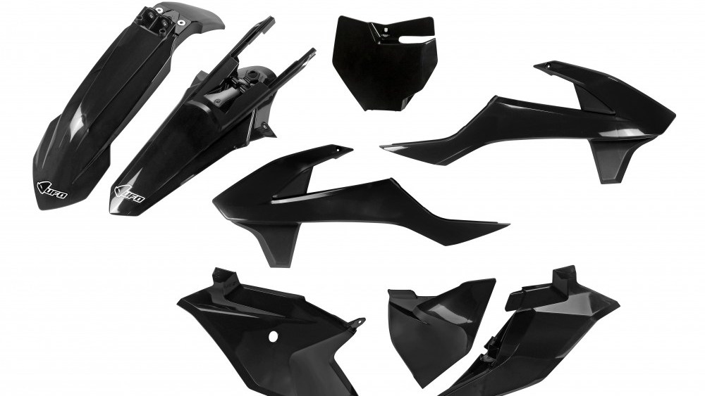 full kit plastique gasgas 85 mc 2021 2022 2023 noir kit plast