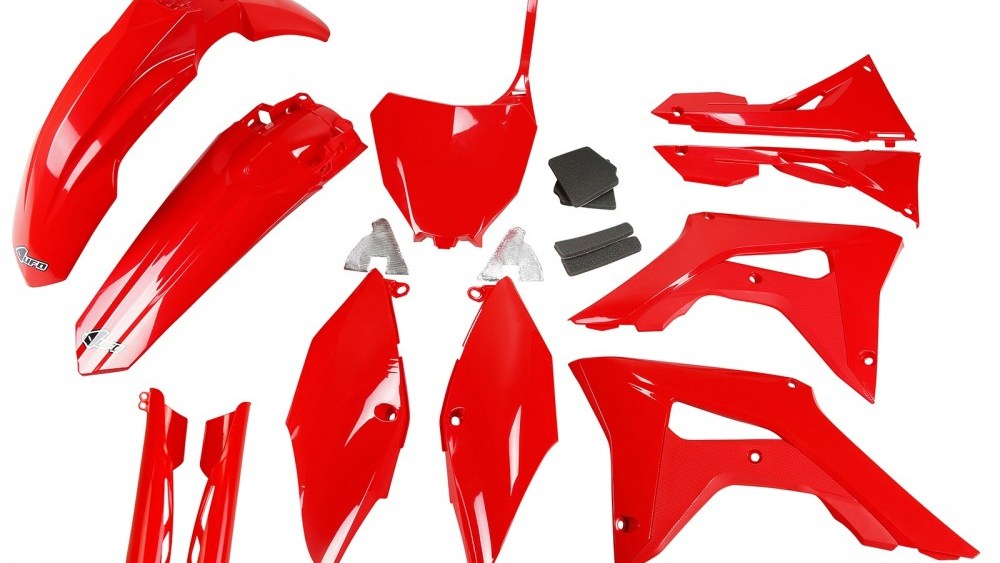 full kit plastique honda 250 450 crf 2017 2018 2019 2020 2021 rouge ng kit plast