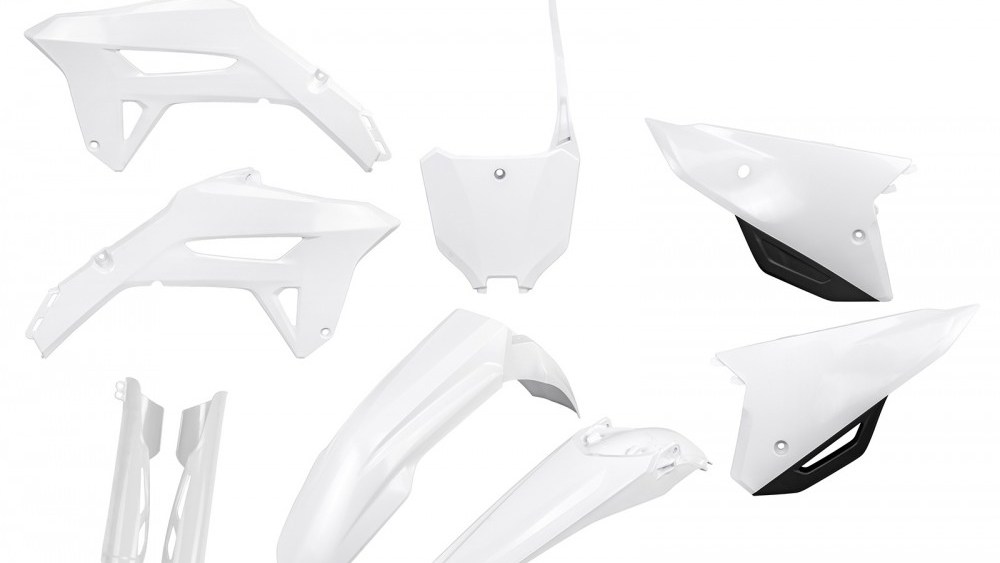 full kit plastique honda 250 450 crf 2021 2022 2023 blanc ng kit plast