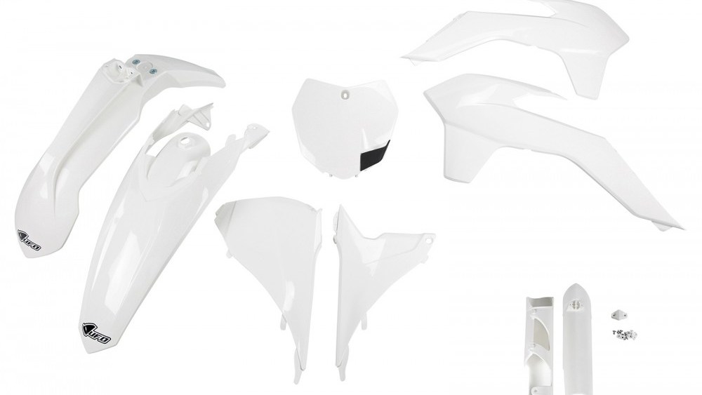 full kit plastique ktm 125 250 350 450 sx sxf 2013 2014 2015 blanc kit plast