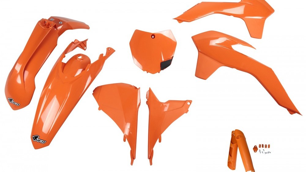 full kit plastique ktm 125 250 350 450 sx sxf 2013 2014 2015 orange kit plast