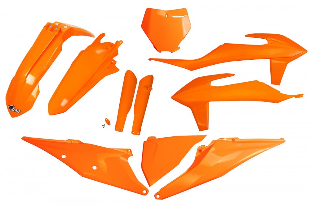 thumbnail image 2 of KTM Gripper Seat Cover – Blue & Orange Ribs With #173 Logo – SX/SXF 125-450 2 of 6